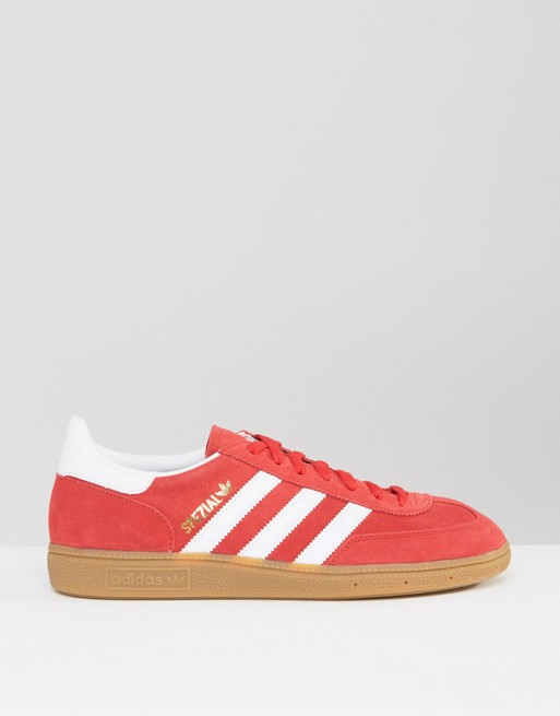 red adidas spezial trainers
