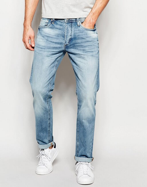 Appel til at være attraktiv Mand harmonisk Jack & Jones Light Wash Jeans in Straight Fit – InStyle America
